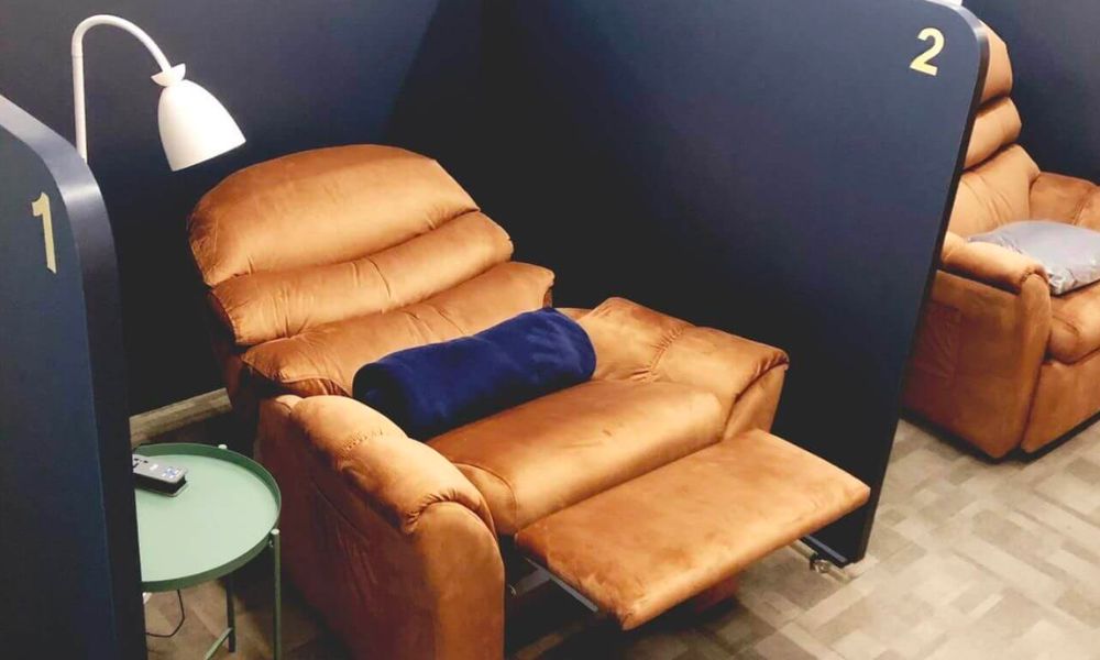 Sleep Lounge do Urban no Aeroporto de Guarulhos