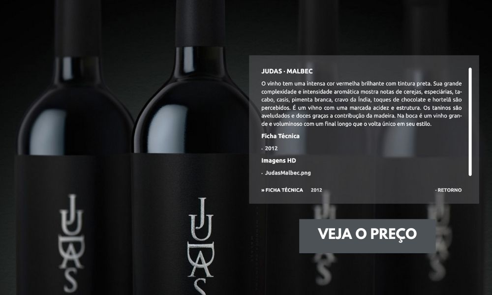 Judas, principal vinho da Bodega Sottano