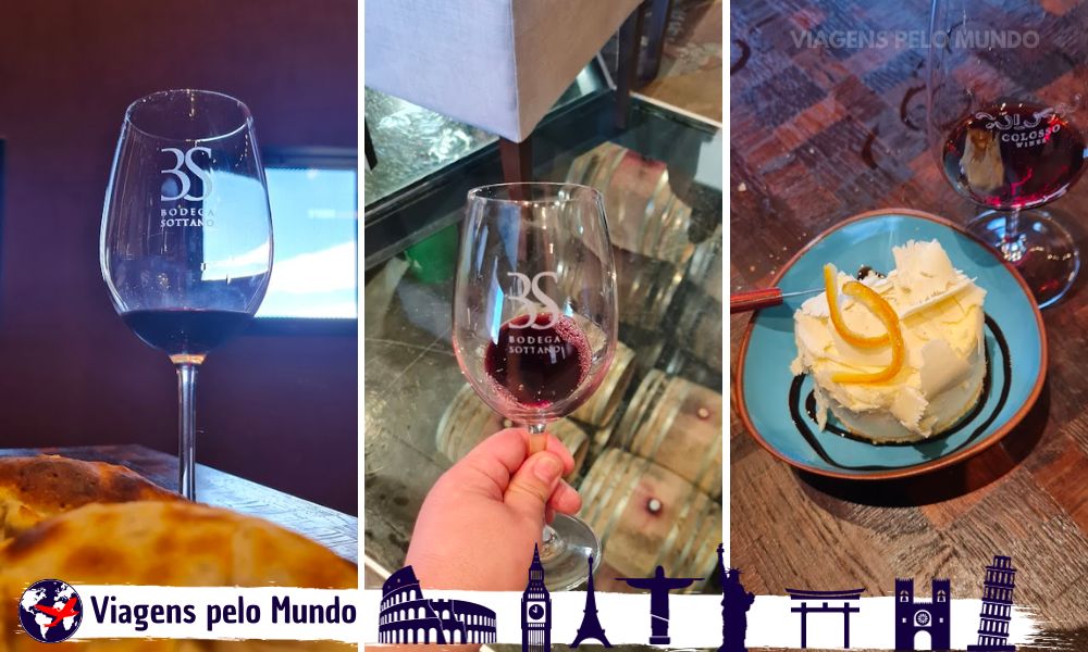 Degustando os vinhos da Bodega Sottano