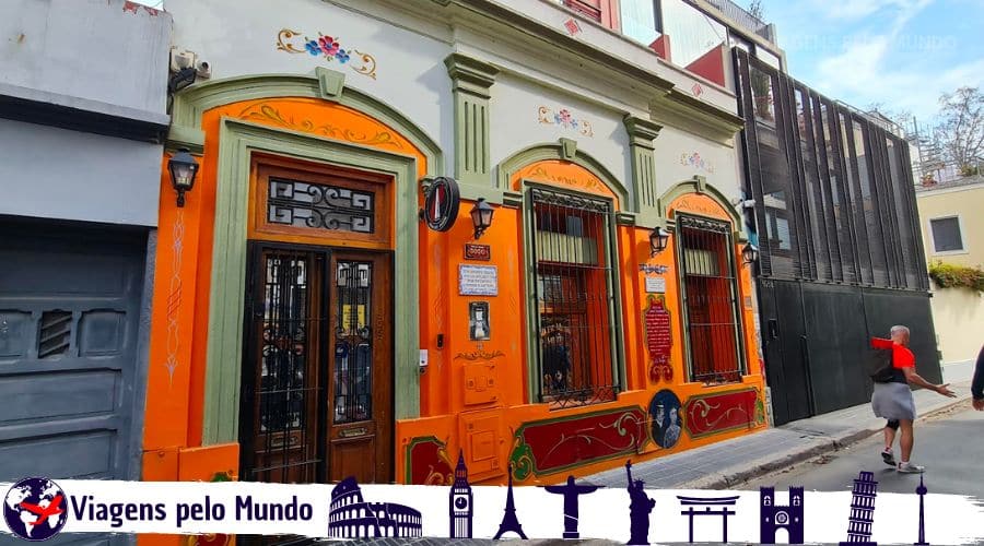 Ruas do bairro de Palermo em Buenos Aires