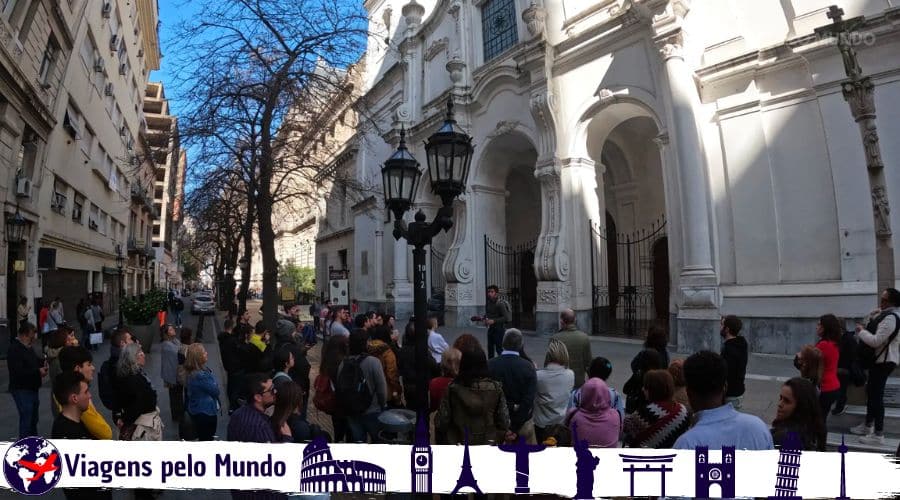 Free Walking Tour de San Telmo lotado