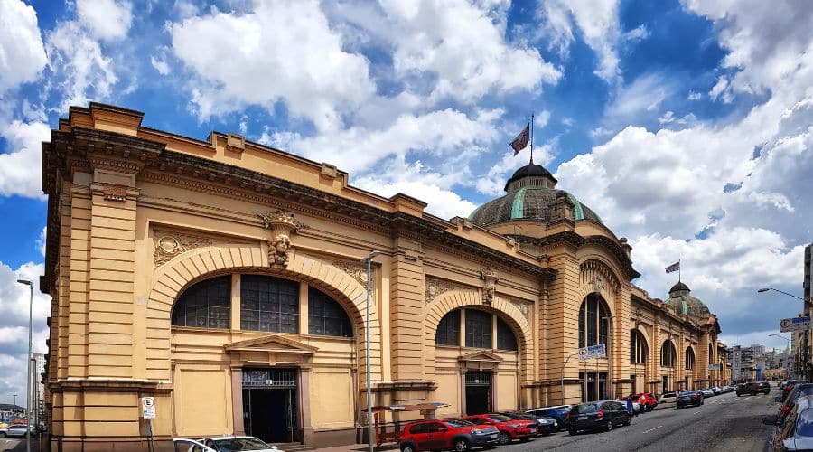 Mercado Municipal de São Paulo. Fachada do prédio