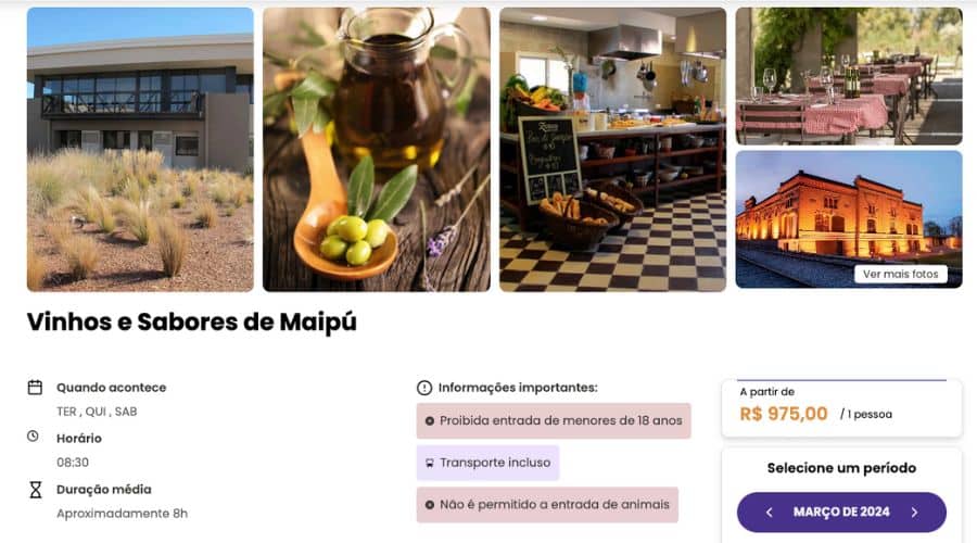 Um das melhores experiências em Mendoza
