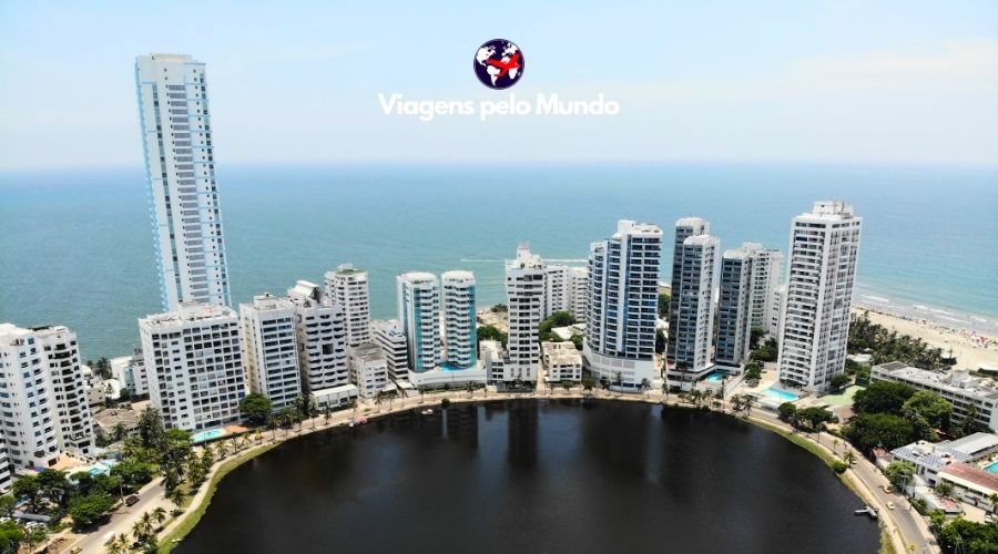 Bairro de Boca Grande em Cartagena 
