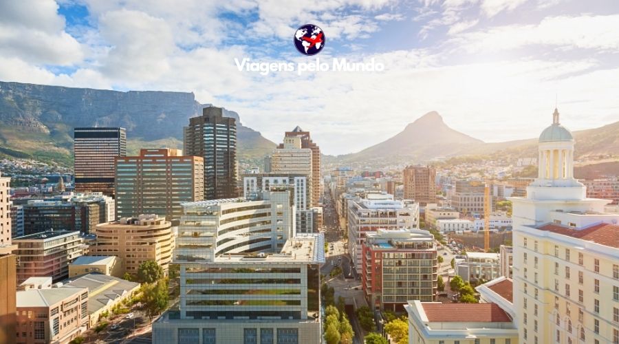 Cidade do Cabo na África do Sul