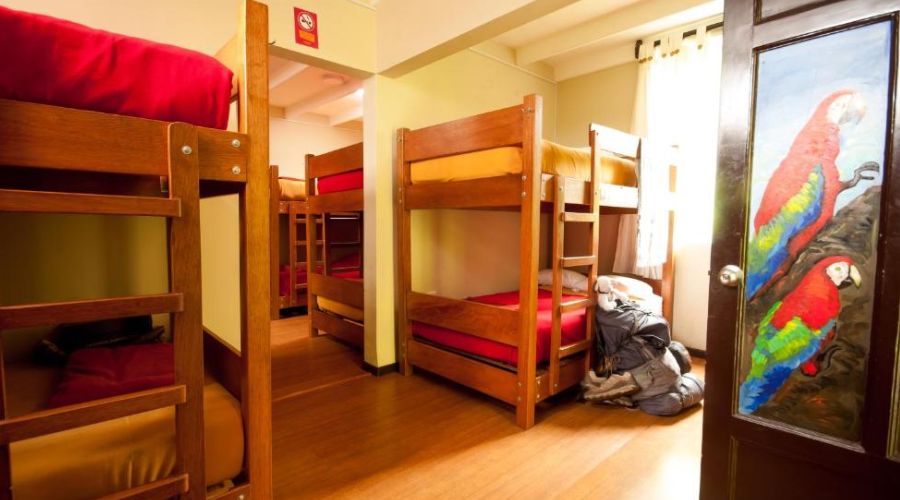 Quarto compartilhado do Pariwana Hostel Lima