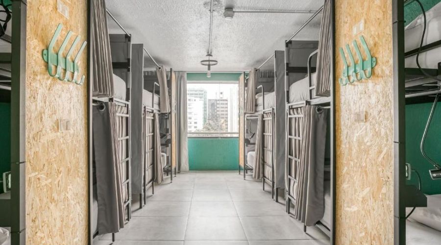 Quartos do Naia Hostel Lima