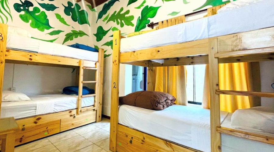 Quarto compartilhado do Waikiki Lima Hostel