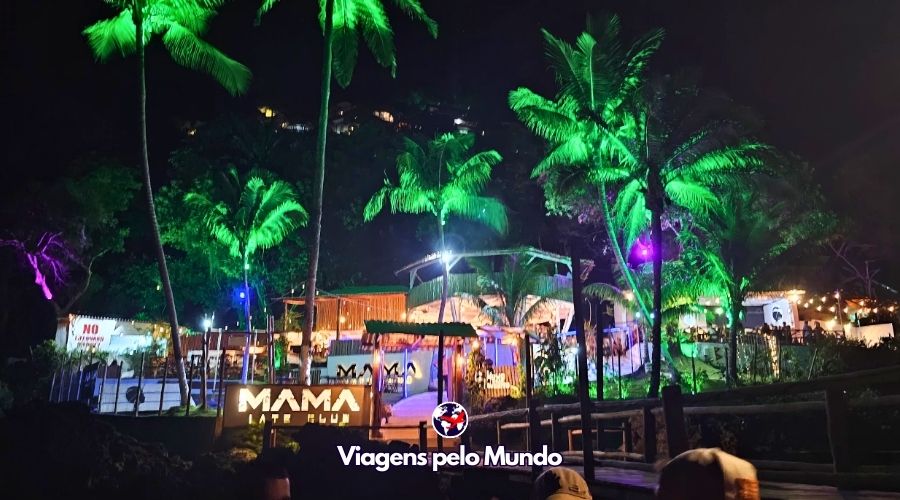 Chegada no Mama Iate Club de Morro de São Paulo