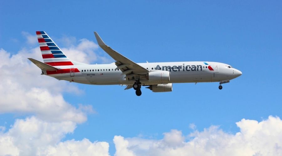 Avião da American Airlines