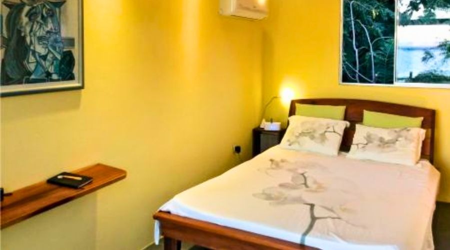 Quarto da pousada Villa Bahia.