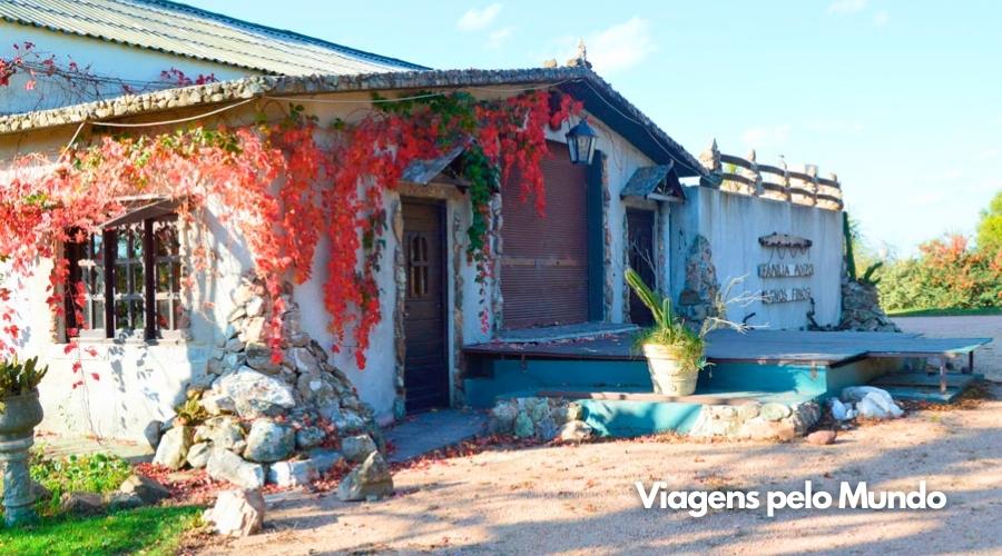 Entrada da Bodega Moizo em Montevidéu.