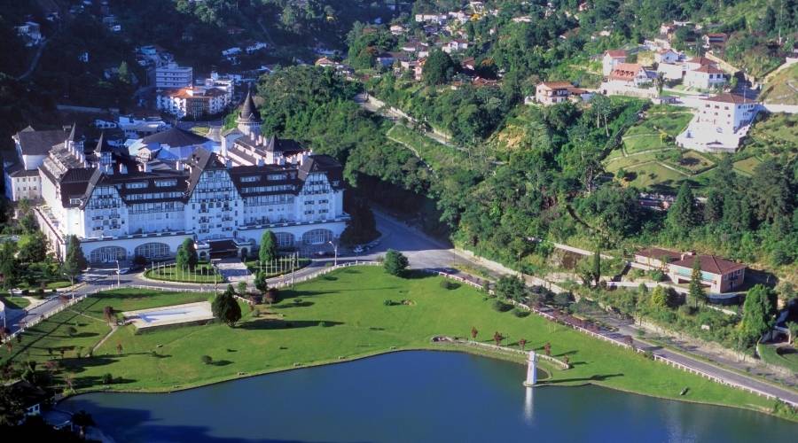 Cidade de Petropolis do alto.