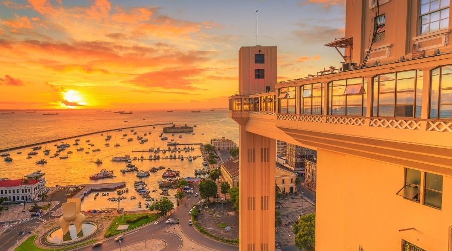 Elevador Lacerda em Salvador.